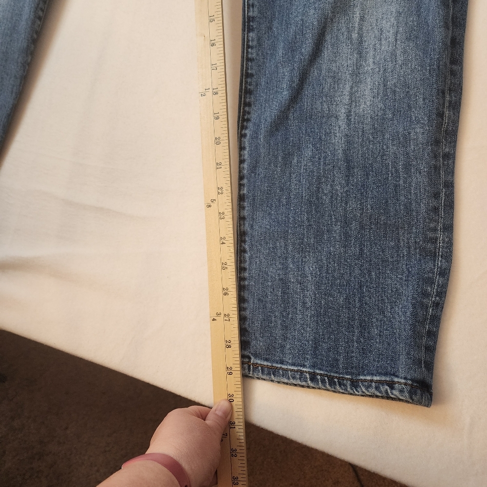 Kut from the Kloth Katy Boyfriend Jeans Womens 22W Blue Distressed KP799GC4R - Picture 5 of 14